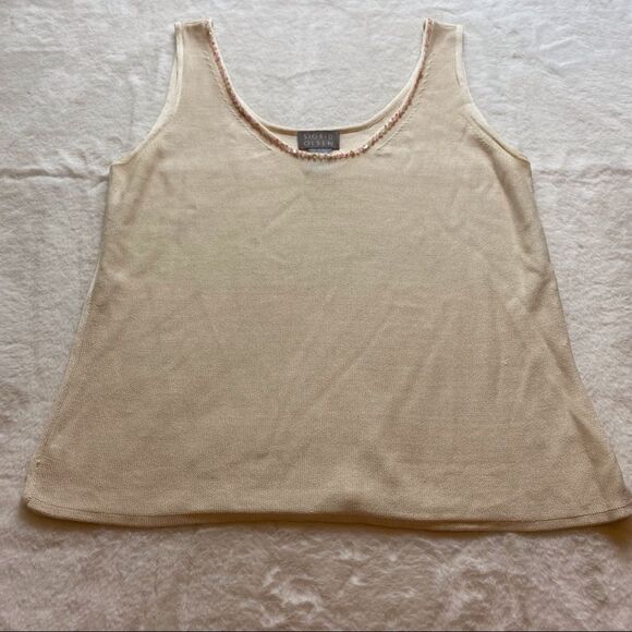Sigrid Olsen Silk and Rayon Tank Size Small - Picture 1 of 9